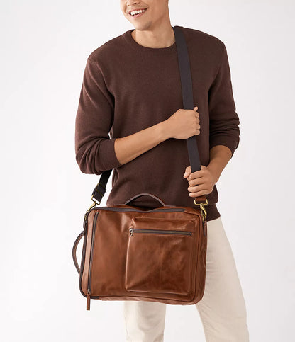 Buckner Leather Convertible Backpack