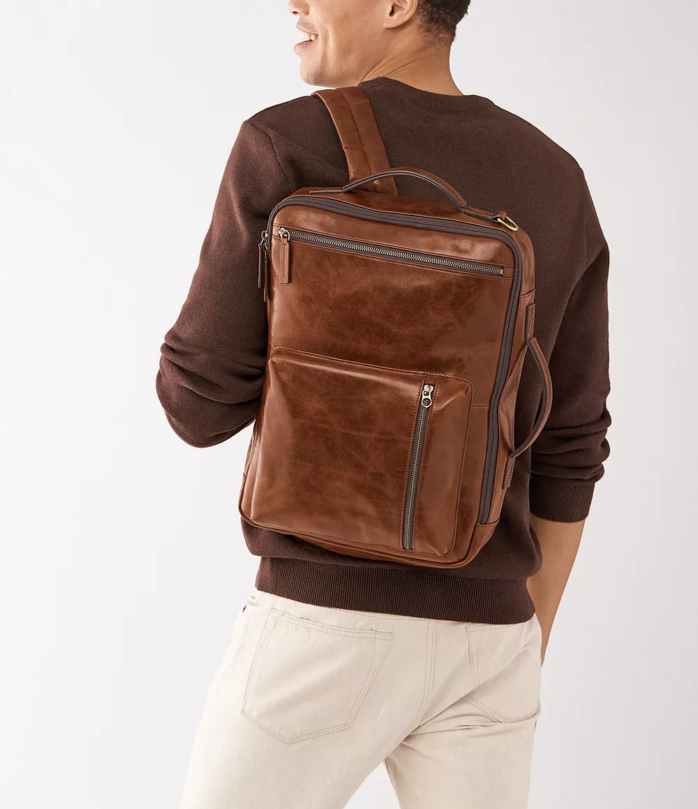 Buckner Leather Convertible Backpack