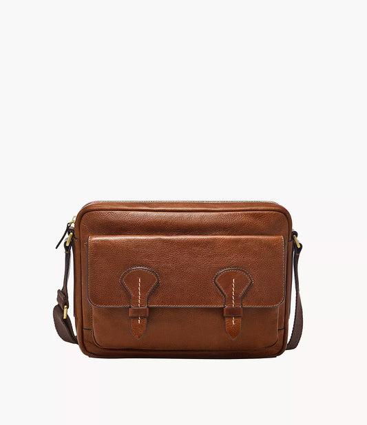 Bennett Leather Courier Bag