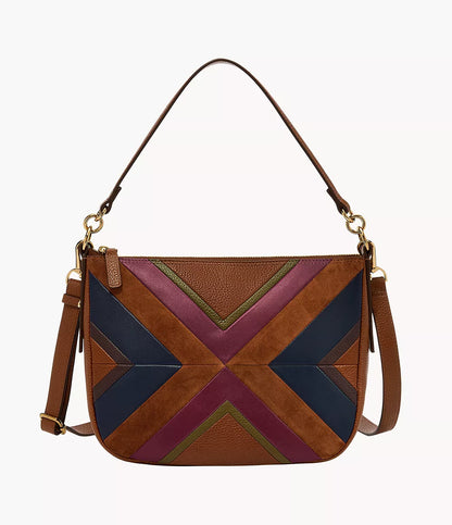 Jolie Patchwork Crossbody Bag